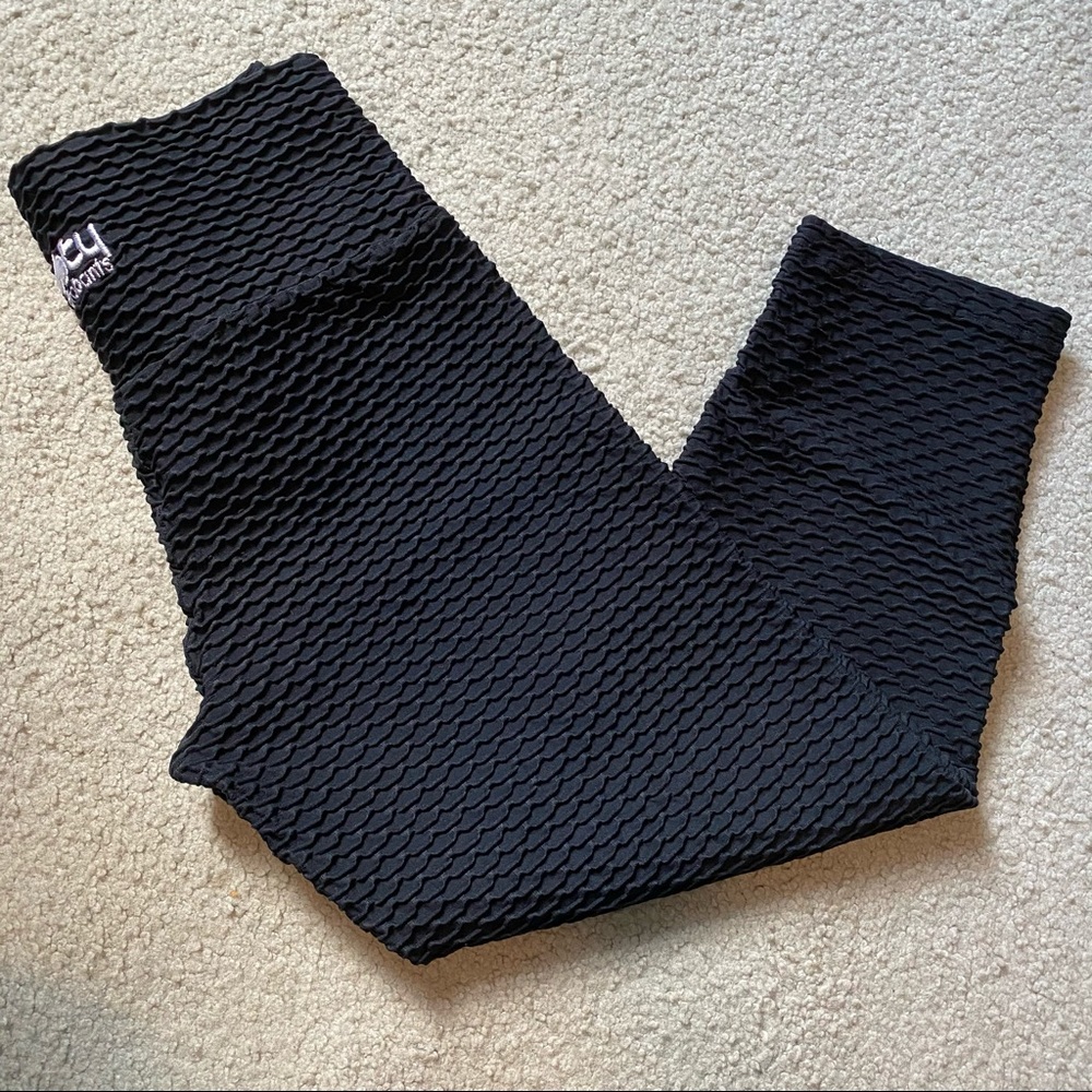 Booty By Brabants “Croco Skin Cropped Leggings”